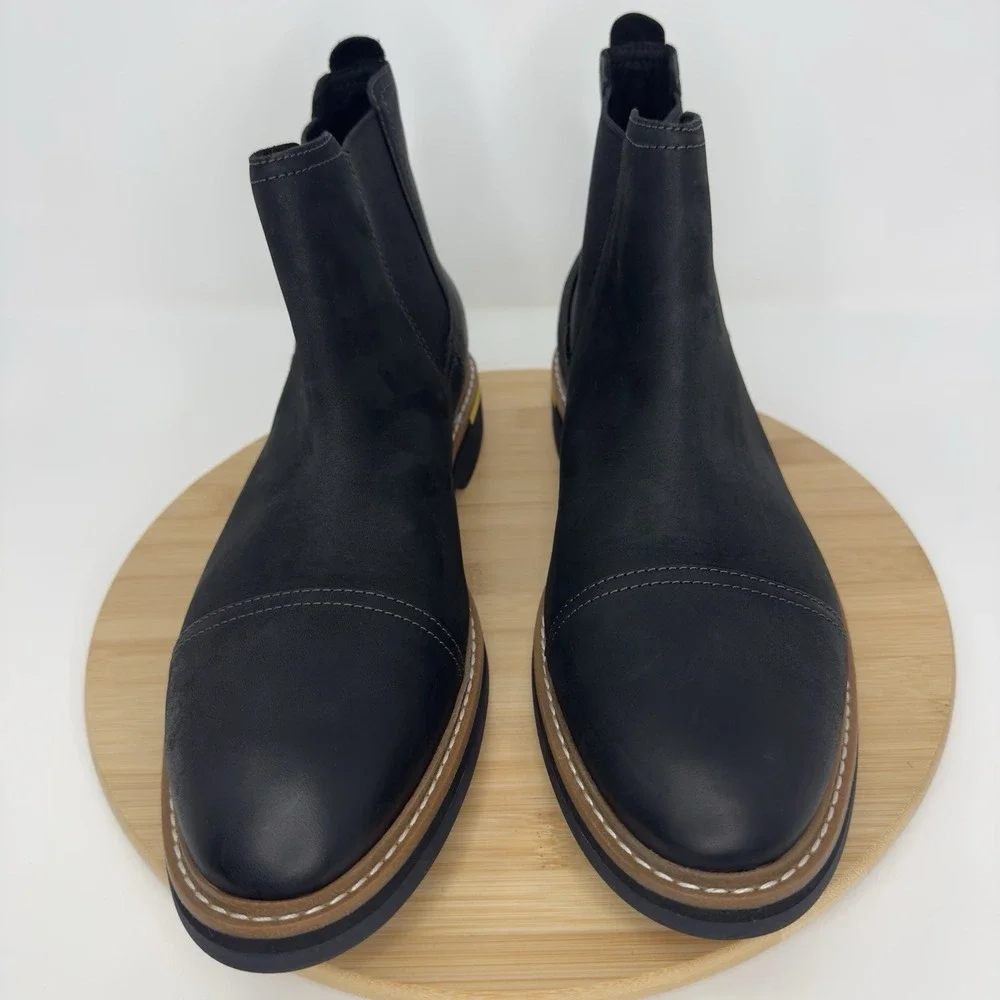 Cole‎ Haan York Chelsea WR Boots Men's 11.5 M Black Waterproof C34163 Leather